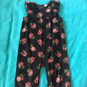 Baby Gap Corduroy Floral Jumper